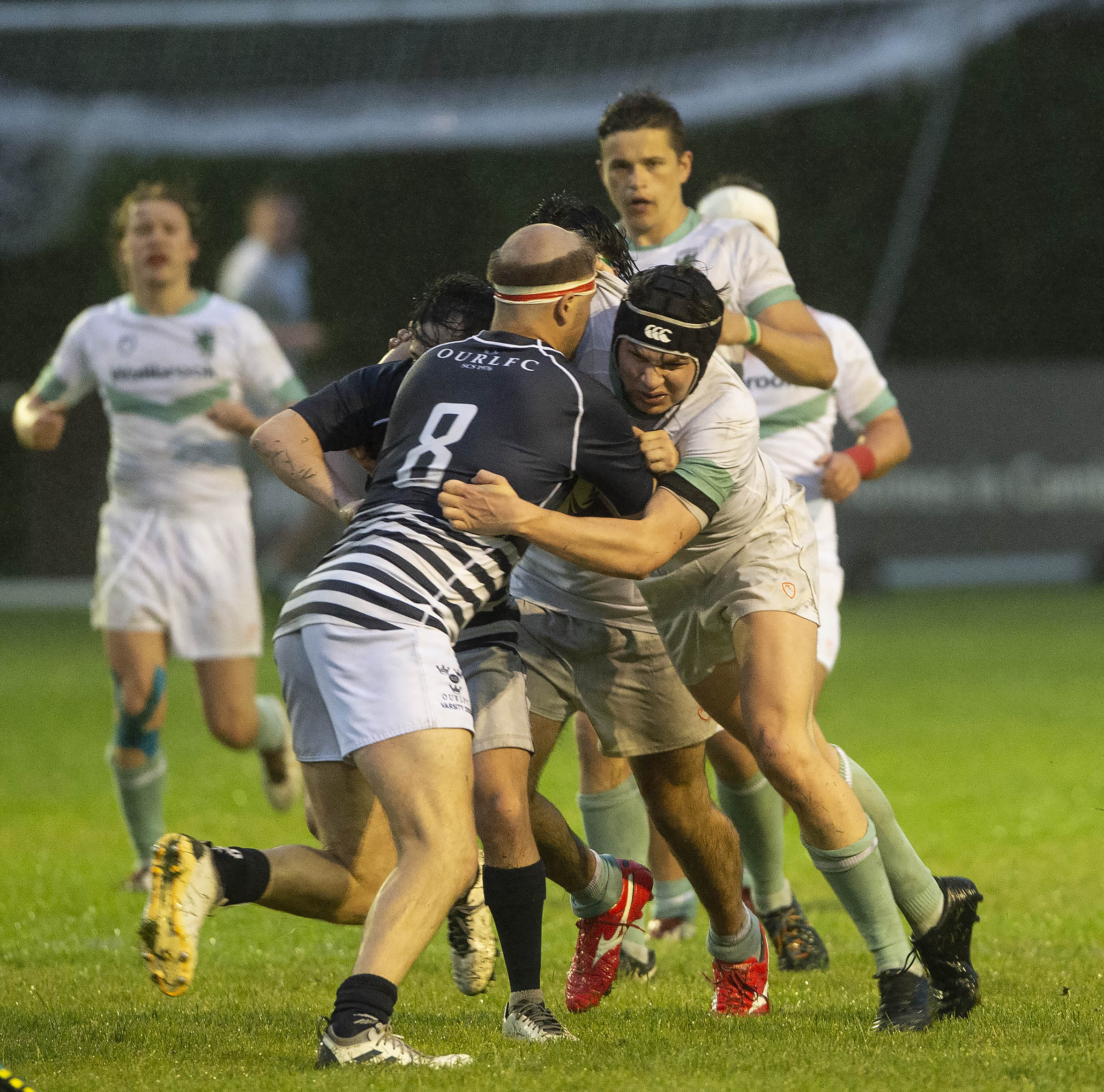 2021 Varsity Rugby League. Cambridge beat Oxford 14-8 after 12 years of trying . The match played at Grange Road Cambridge in terrible conditions in front of a small but partisan crowd.